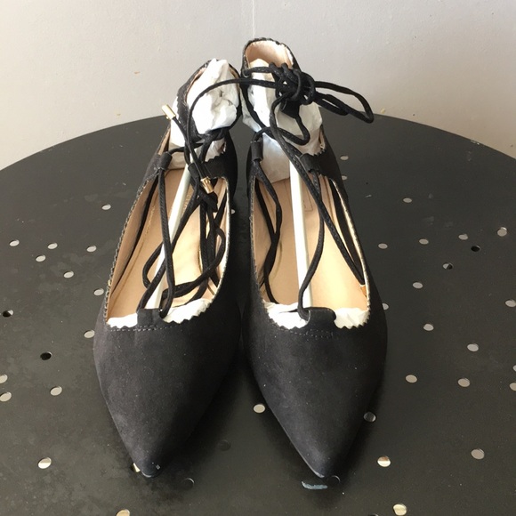 Topshop Ghillie Lace Up flats - Picture 4 of 8